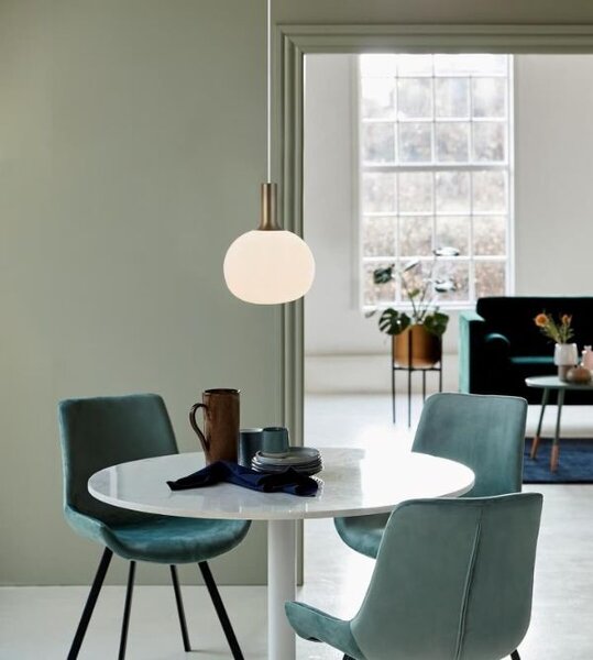 Nordlux Alton závěsné svítidlo 1x60 W bílá-zlatá 47313001