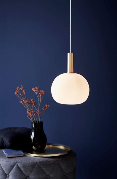 Nordlux Alton závěsné svítidlo 1x60 W bílá-zlatá 47313001