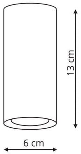 Light Prestige Manacor stropní světlo 1x50 W černá LP-232/1D-130CZARNE