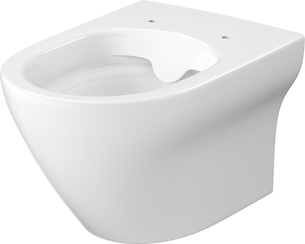 Cersanit Larga wc mísa se sedátkem s pomalým sklápěním závěsná bez splachovacího kruhu bílá S701-472