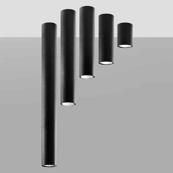 Sollux Lighting Lagos stropní světlo 1x40 W černá SL.1000