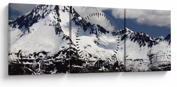 Obraz - Národní park Kenai Fjords (s hodinami) (90x30 cm)