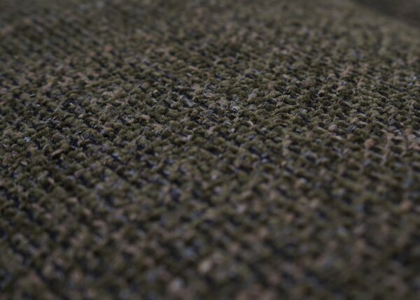 Sada 6 jídelních židlí HWC-N71, kuchyňská židle, otočná s automatickým opěradlem, tkanina/textil (420 g/m²) Oeko-Tex zelená