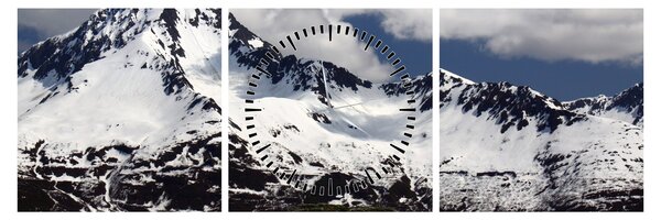 Obraz - Národní park Kenai Fjords (s hodinami) (90x30 cm)