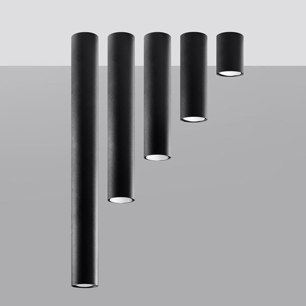 Sollux Lighting Lagos stropní světlo 1x40 W černá SL.1000