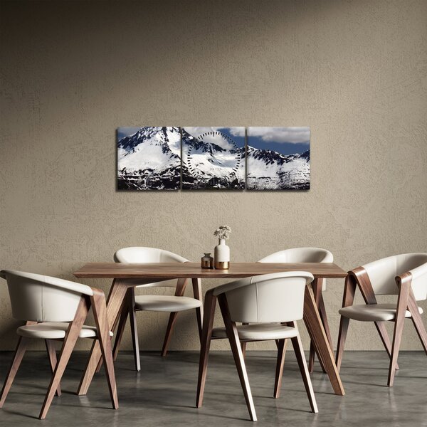 Obraz - Národní park Kenai Fjords (s hodinami) (90x30 cm)