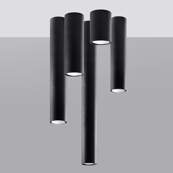 Sollux Lighting Lagos stropní světlo 1x40 W černá SL.1000