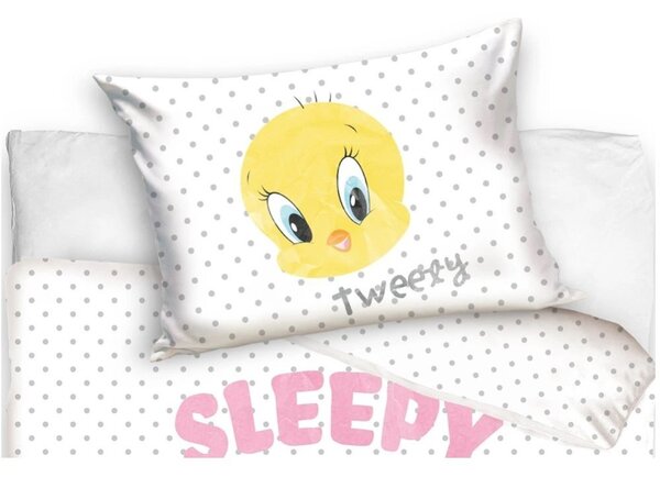Povlečení do postýlky Malý Tweety 100x135 / 40x60 cm