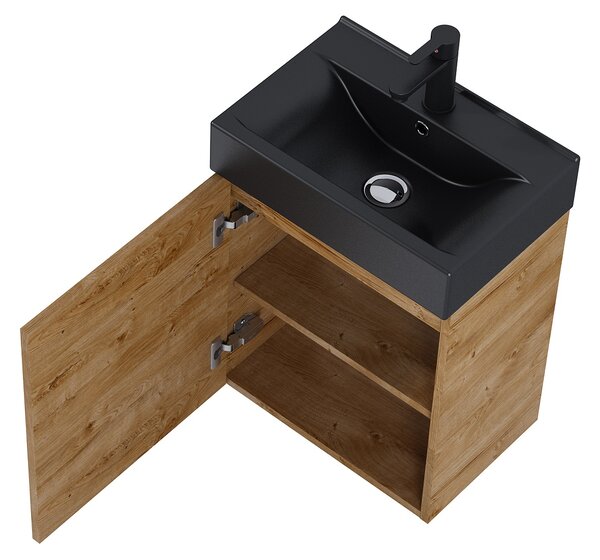 Elita Tiny umyvadla se skříňkou 45 cm dub RE020451157050
