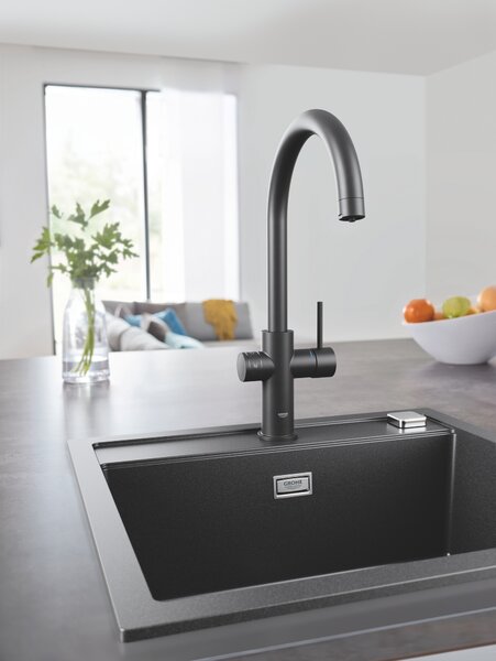 Grohe K700 granitový dřez 56x51 cm černá 31651AP0
