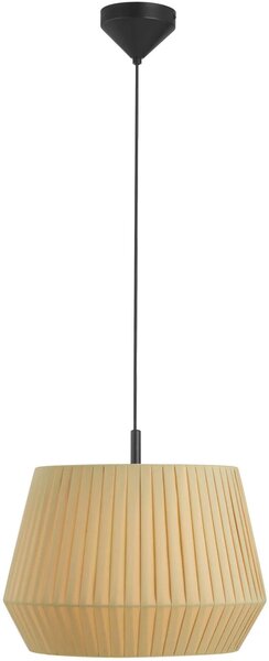 Nordlux Dicte závěsné svítidlo 1x60 W černá-béžová 2112353009