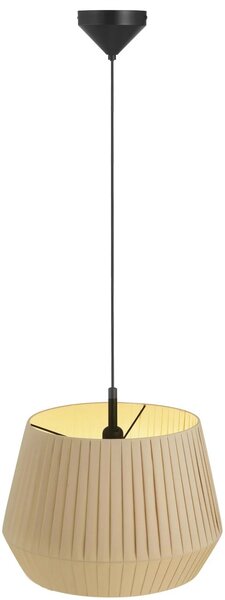Nordlux Dicte závěsné svítidlo 1x60 W černá-béžová 2112353009