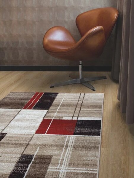 Kusový koberec Florentina 613-64 Beige Red - 80x150cm