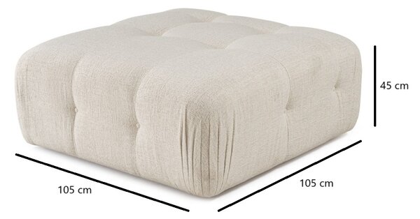 Hanah Home Taburet DOBLO krémový
