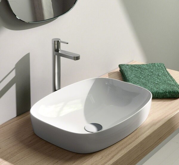 Catalano Green umyvadlo 50x38 cm oválné zápustný bílá lesk 0624500001