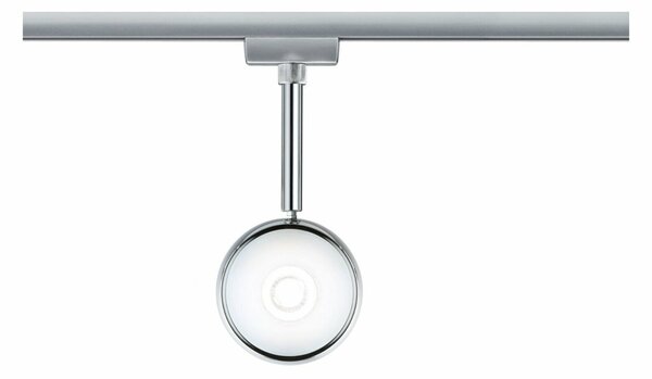 PAULMANN URail LED lištový spot Capsule II spot 6W 4000K stmívatelné 230V matný chrom/chrom