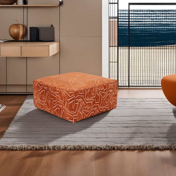 Hanah Home Taburet LORA 85 cm oranžový