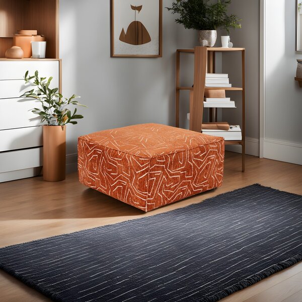 Hanah Home Taburet LORA 85 cm oranžový