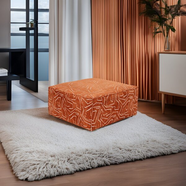 Hanah Home Taburet LORA 85 cm oranžový