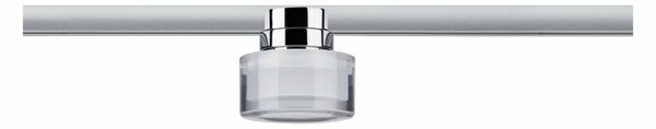 PAULMANN URail LED lištový spot Topa Dot spot 4000K stmívatelné 230V chrom/čirá/satén