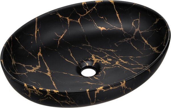 Comad Závěsná skříňka Nova Mona s deskou a umyvadlem 60 cm dub coast evoke