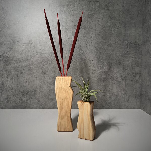 Wooden Mooden Sada dřevěných váz Flex Materiál: Dub
