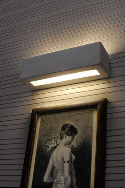 Sollux Lighting Vega nástěnné svítidlo 1x60 W bílá SL.0006