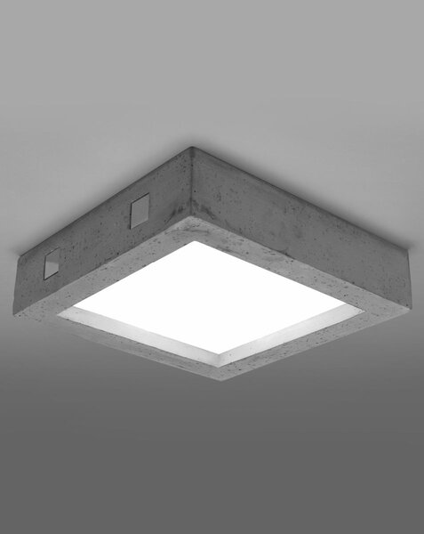 Sollux Lighting Riza nástěnné svítidlo 1x18 W šedá SL.0995