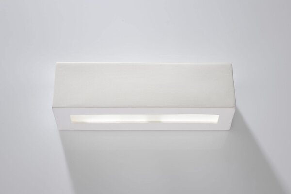 Sollux Lighting Vega nástěnné svítidlo 1x60 W bílá SL.0006