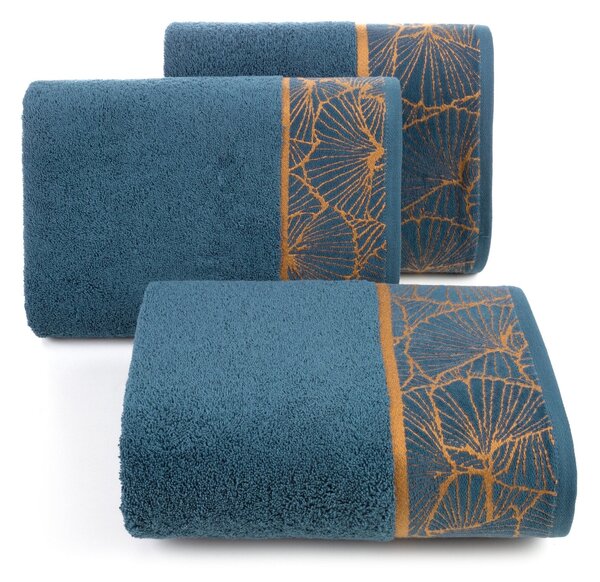 BAVLNĚNÝ RUČNÍK LIMITED COLLECTION MUSA3 50X90 CM MODRÁ