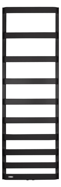 Oltens Varme koupelnový radiátor žebříkový 151x50 cm černá mat 55003300