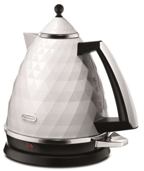 Rychlovarná konvice De'Longhi Brillante KBJ 2001.W – 1,7 l, bílá