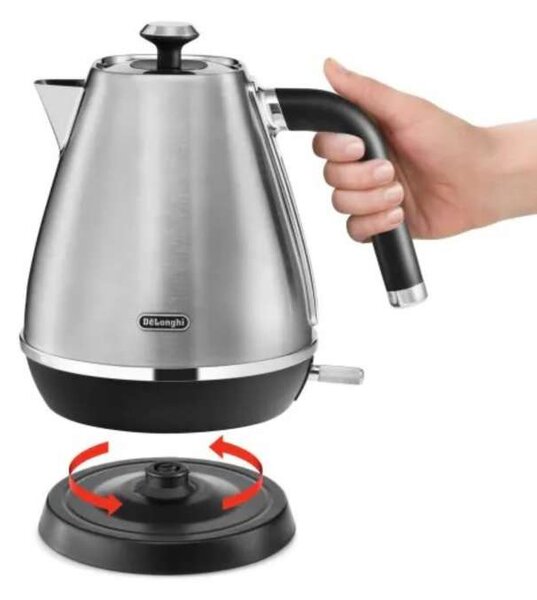 Rychlovarná konvice De’Longhi KBI 2001.S – 1,7 l, příkon 2000 W