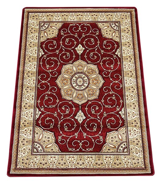 Berfin Dywany, Kusový koberec Adora 5792 B (Red), 120x180, červená, chodba / předsíň