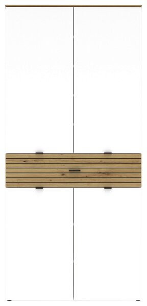BOTNÍK, bílá, dub artisan, 90/196/41 cm Voleo - Online Only šatny & botníky, Online Only
