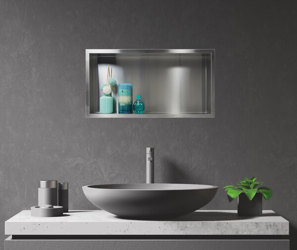 Balneo Wall-Box One Inox koš na toaletní papír/zásobník toaletního papíru || PB-IN3