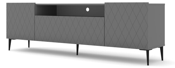 TV stolek/skříňka Dintanna 193 (grafit + grafit matný). 1067334