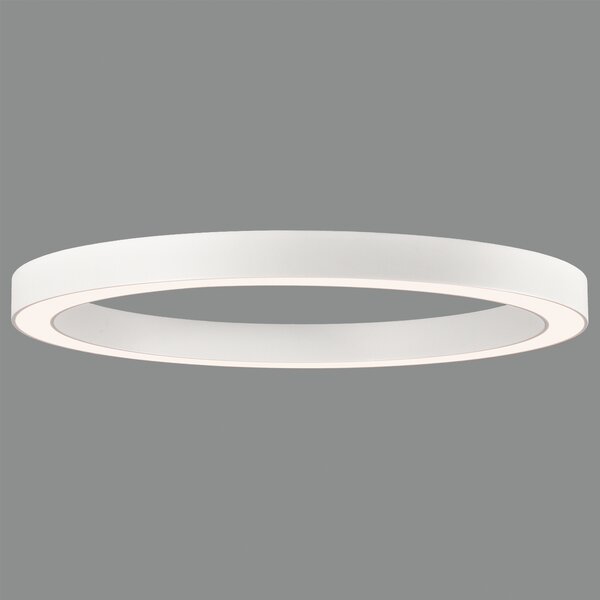 ACB Iluminacion Stropní LED svítidlo ALISO, ⌀ 80 cm, 75W, CRI90, CCT switch 2700-3000K Barva: Černá, Stmívání, řízení: ON/OFF (bez stmívání)