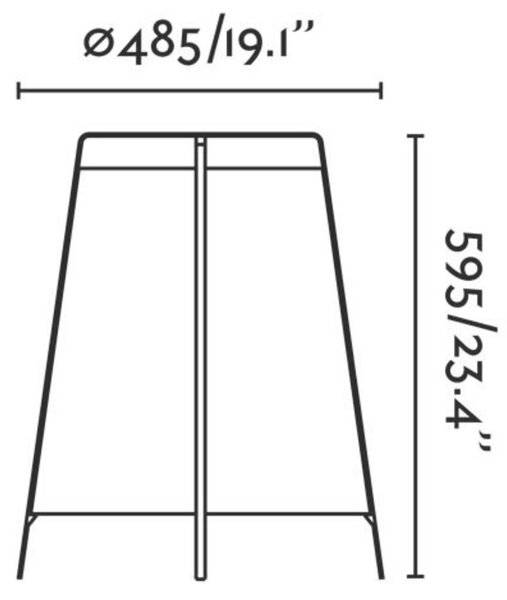 FARO AKANE 595 béžová stolní lampa