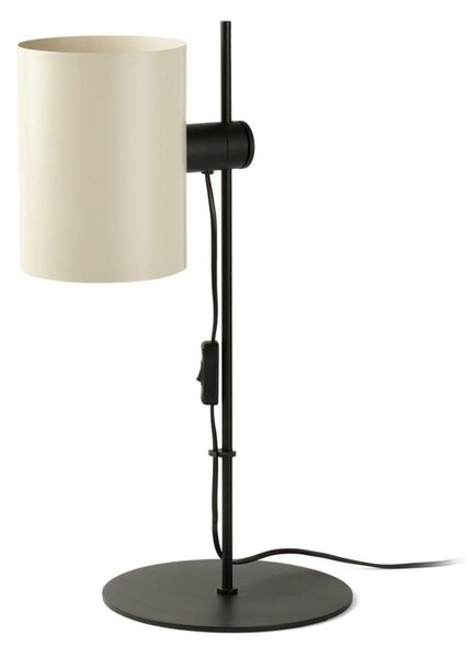 FARO GUADALUPE černá/béžová stolní lampa