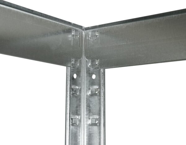 Kovový regál 220x90x45cm, zinkovaný, 6-policový, nosnost 870kg SMARTREGALY