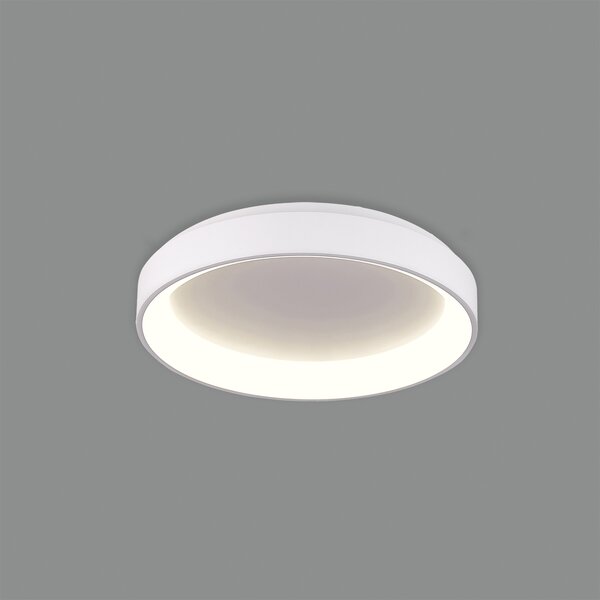 ACB Iluminacion Stropní LED svítidlo GRACE, ⌀ 48 cm, 40W, CRI90 Barva: Černá, Teplota světla: 4000K - denní bílá, Stmívání, řízení: ON/OFF (bez stmívání)