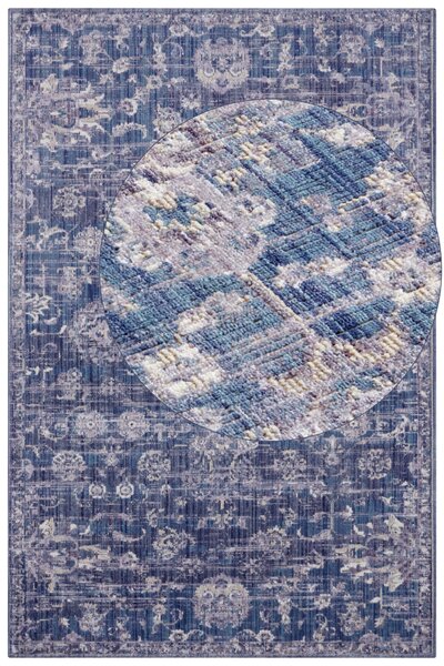 Hanse Home, Kusový koberec Cairo 105584 Alexandria Blue – na ven i na doma, 200x280, modrá, chodba / předsíň