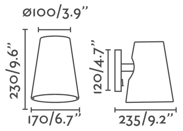 FARO LUPE černá/béžová stolní lampa