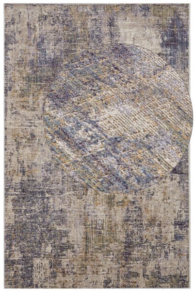 Hanse Home, Kusový koberec Cairo 105586 Gizeh Cream Blue – na ven i na doma, 160x235, modrá, chodba / předsíň