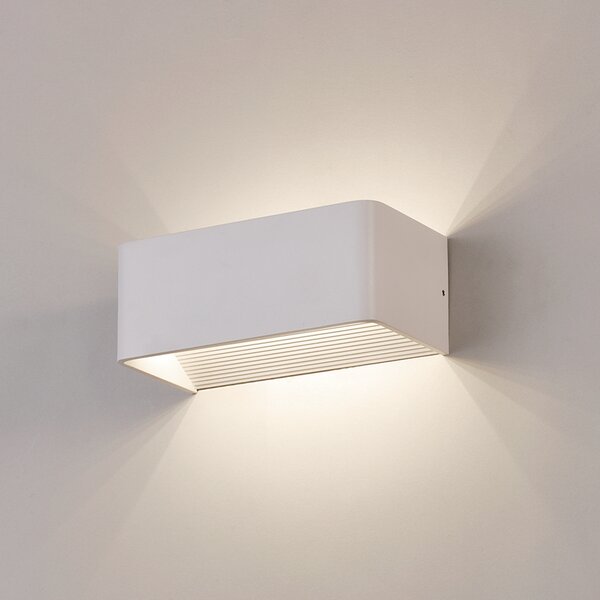 ACB Iluminacion Nástěnné LED svítidlo ICON, š. 20 cm, 10,5W, CRI90, CCT switch 2700-3000K Barva: Zlatá, Stmívání, řízení: DALI/PUSH