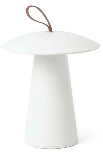 FARO TASK LED, bílá přenosná stolní lampa
