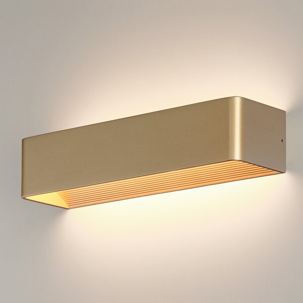 ACB Iluminacion Nástěnné LED svítidlo ICON, š. 37 cm, 21W, CRI90, CCT switch 2700-3000K Barva: Bílá, Stmívání, řízení: DALI/PUSH
