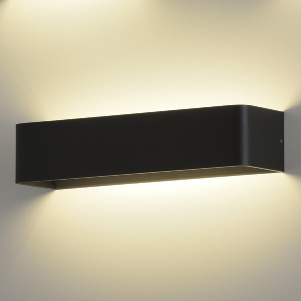 ACB Iluminacion Nástěnné LED svítidlo ICON, š. 37 cm, 21W, CRI90, CCT switch 2700-3000K Barva: Bílá, Stmívání, řízení: DALI/PUSH
