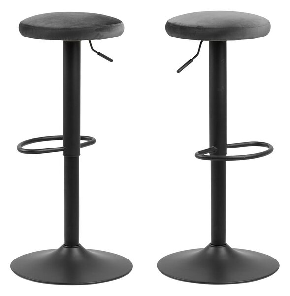 Šedá barová židle 82 cm Finch – Actona